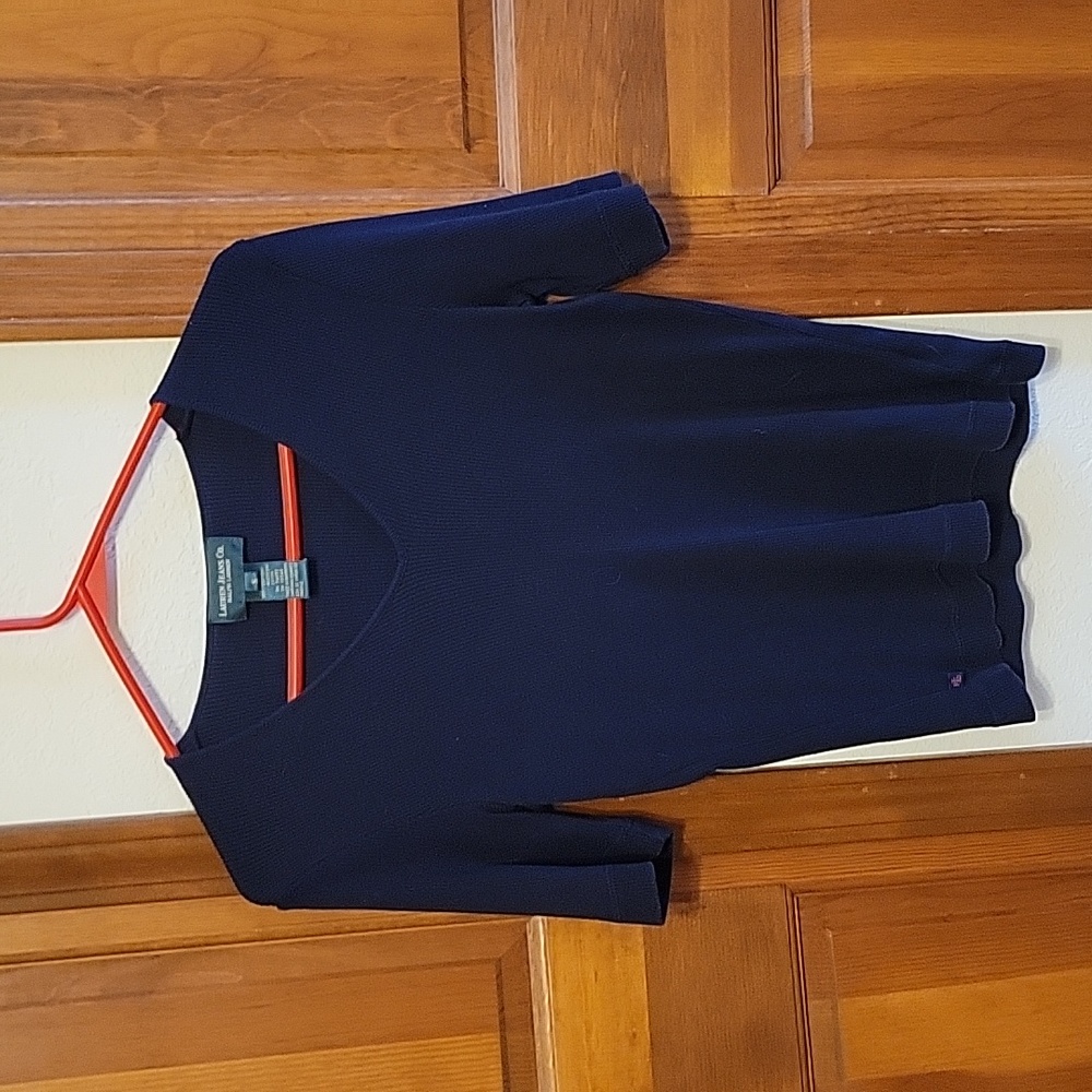 Ralph Lauren navy blue top